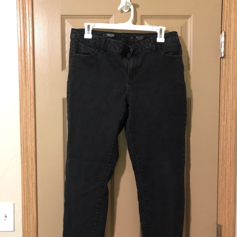 Simply Vera Mid Rise Skinny Jean